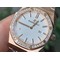 Lady-Royal-Oak-33mm-YG-JF-1-1-Best-Edition-Silver-Dial-Diamonds-Bezel-on-YG-Bracelet-Swiss-Quartz Replica