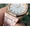 Lady-Royal-Oak-33mm-YG-JF-1-1-Best-Edition-Silver-Dial-Diamonds-Bezel-on-YG-Bracelet-Swiss-Quartz Replica