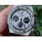 Lady-Royal-Oak-33mm-YG-JF-1-1-Best-Edition-Chrono-Diamonds-Bezel-on-SS-Bracelet-Swiss-Quartz Replica