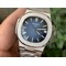 Nautilus-5711-1A-PPF-1-1-Best-Edition-Blue-Textured-Dial-on-SS-Bracelet-324CS-V4 Replica