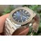 Nautilus-5711-1A-PPF-1-1-Best-Edition-Blue-Textured-Dial-on-SS-Bracelet-324CS-V4 Replica