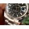 Sky-Dweller-326934-SS-Noob-1-1-Best-Edition-Black-Dial-on-SS-Bracelet-A23J Replica