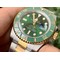 Submariner-116613-LV-VRF-Best-Edition-YG-Wrapped-Bezel-Green-Dial-on-SS-YG-Bracelet-A2836-MAX-Version Replica
