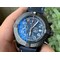 Avenger-II-Seawolf-Chronograph-PVD-Titanium-OXF-Best-Edition-Blue-Dial-on-Blue-Nylon-Strap-7750 Replica
