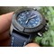 Avenger-II-Seawolf-Chronograph-PVD-Titanium-OXF-Best-Edition-Blue-Dial-on-Blue-Nylon-Strap-7750 Replica
