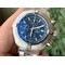 Avenger-II-Seawolf-Chronograph-PVD-Titanium-OXF-Best-Edition-Blue-Dial-on-SS-Strap-7750 Replica