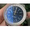 Navitimer-1-SS-38mm-TF-1-1-Best-Edition-White-Bezel-Blue-Dial-on-SS-Bracelet-A2824-338-00 Replica