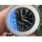 Navitimer-1-SS-38mm-TF-1-1-Best-Edition-White-Bezel-Black-Dial-on-SS-Bracelet-A2824-Copy- Replica