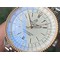 Navitimer-1-SS-38mm-TF-1-1-Best-Edition-RG-Bezel-White-Dial-on-SS-Bracelet-A2824 Replica