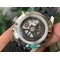 Calibre-Heuer-01-Chrono-SS-XF-1-1-Best-Edition-Gray-Dial-on-Black-Rubber-Strap-A1887 Replica