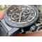 Calibre-Heuer-01-Chrono-43mm-Ceramic-XF-1-1-Best-Edition-Skeleton-Dial-on-Black-Rubber-Strap-A1887 Replica