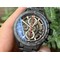 Calibre-Heuer-01-Chrono-43mm-Ceramic-XF-1-1-Best-Edition-Skeleton-Dial-on-Ceramic-Bracelet-A1887 Replica
