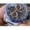 Calibre-Heuer-01-Chrono-43mm-Blue-Ceramic-SS-XF-1-1-Best-Edition-Skeleton-Dial-on-SS-Bracelet-A1887 Replica