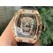 RM052-Polished-RG-Full-Paved-Diamonds-Skull-Dial-on-Black-Rubber-Strap-MIYOTA8215 Replica