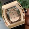 RM052-Polished-RG-Full-Paved-Diamonds-Skull-Dial-on-Black-Rubber-Strap-MIYOTA8215 Replica