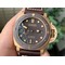 PAM968-V-Bronzo-VSF-1-1-Best-Edition-Brown-Ceramic-Bezel-and-Dial-on-Brown-Calfskin-Strap-P-9010-Clone Replica