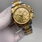 Rolex-Daytona-Gold-Dial-SG-Strap Replica
