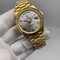 Roler-Date-White-Dial-Gold-Solid-Steel Replica
