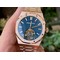 Royal-Oak-PVD-Tourbillon-R8F-v2-Best-Edition-Gold-Sunburst-Tapisserie-Dial-on-PVD-Bracelet Replica