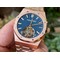 Royal-Oak-PVD-Tourbillon-R8F-v2-Best-Edition-Gold-Sunburst-Tapisserie-Dial-on-PVD-Bracelet Replica
