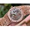 Royal-Oak-PVD-Tourbillon-R8F-v2-Best-Edition-Gold-Sunburst-Tapisserie-Dial-on-PVD-Bracelet Replica
