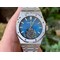Royal-Oak-PVD-Tourbillon-R8F-v2-Best-Edition-SS-Sunburst-Tapisserie-Blue-Dial-on-PVD-Bracelet Replica