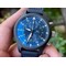 Pilot-Chrono-quot-Blue-Angels-quot-Black-Ceramic-ZF-Best-Edition-on-Blue-Leather-Strap-7750 Replica