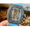 RM-53-01-Real-Tourbillon-Pablo-Mac-Donough-V9F-Best-Edition-on-Blue-Rubber-Strap Replica