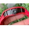 RM052-01-Tourbillon-PVD-Red-Bezel-JBF-Best-Edition-Skeleton-Dial-on-Red-Rubber-Strap Replica