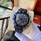 Omega-Seamaster-Grey-Dial-on-Blue-Rubber-Strap-Chrono Replica