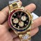 Rolex-Daytona-116595-RBOW-YG-YG-Black-BLF Replica