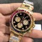 Rolex-Daytona-116595-RBOW-YG-YG-Black-BLF Replica