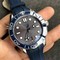 Seamaster-Diver-300M-SS-YW-VSF-1-1-Best-Edition-YG-Bezel-Grey-Dial-on-Blue-Rubber-Strap-A8800 Replica