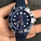 Seamaster-Diver-300M-SS-YW-VSF-1-1-Best-Edition-YG-Bezel-Blue-Dial-on-Blue-Rubber-Strap-A8800 Replica