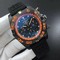 Avenger-II-Seawolf-Chronograph-PVD-Titanium-OXF-Best-Edition-Black-Dial-on-Black-Nylon-Strap-7750 Replica