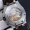 Royal-Oak-Offshore-Bucherer-JF-Best-Edition-Two-Tone-Blue-Dial-on-Black-Leather-Strap-A3126 Replica