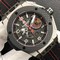 Big-Bang-Ferrari-Unico-Titanium-V6F-Best-Edition-Skeleton-Dial-on-Black-Gummy-Strap-HUB1288 Replica