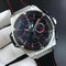 Big-Bang-Ferrari-F1-Carbon-Fiber-V6F-Limited-Edition-Black-Red-Dial-on-Black-Leather-Strap-HUB4100 Replica