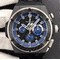 Big-Bang-Ferrari-F1-Carbon-Fiber-V6F-Limited-Edition-Black-Blue-Dial-on-Black-Leather-Strap-HUB4100 Replica