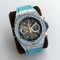 Big-Bang-Unico-Diamond-HBF-1-1-Best-Edition-SB-Skeleton-Dial-Rainbow-Bezel-on-Blue-Rubber-Strap-A1242 Replica