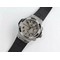 Big-Bang-44mm-SS-Grey-Dial-Diamond-Bezel-on-Black-Leather-Strap-HUB4104 Replica