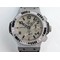 Big-Bang-44mm-SS-Grey-Dial-Diamond-Bezel-on-Black-Leather-Strap-HUB4104 Replica