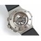 Big-Bang-44mm-SS-Grey-Dial-Diamond-Bezel-on-Black-Leather-Strap-HUB4104 Replica