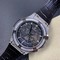 Classic-Fusion-Chrono-SS-OXF-Best-Edition-Diamonds-Case-Black-Dial-on-Black-Leather-Strap-7750 Replica