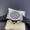 Classic-Fusion-Chrono-SS-OXF-Best-Edition-Diamonds-Case-Black-Dial-on-Black-Leather-Strap-7750 Replica