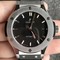Classic-Fusion-38mm-Titanium-JJF-1-1-Best-Edition-Black-Dial-on-Black-Gummy-Strap-A2892-V2 Replica