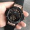 Big-Bang-Tourbillon-Automatic-PVD-Black-Gold-Textured-Dial-on-Black-Rubber-Strap Replica