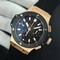 Big-Bang-44mm-Full-Gold-Case-Black-Dial-on-Black-Gummy-Strap-HUB4104 Replica