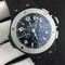 Big-Bang-44mm-Full-Ceramic-Gray-Dial-on-Black-Gummy-Strap-HUB4104 Replica