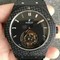 Big-Bang-Tourbillon-Automatic-PVD-Black-Dial-on-Black-Rubber-Strap Replica